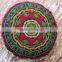 Round Floor cushion cover Indian Suzani cushion cover Indian Bohemian Vintage suzani Round throw pillow