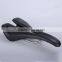 Black Soft Titanium Hollow Leather Cycling Seat Mountain Bilke Saddle