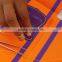 Orange Regalia Gauntlet With Embroidered Emblem