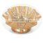 2015 Fashional High Foot Round Tranparent Acrylic Fruit Plate Dry Fruit Plate