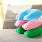 Flocking PVC inflatable travel U shape neck pillow                        
                                                Quality Choice