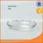 whole sale D13cm clear round glass plate