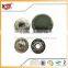 cheap price matte black snap button for garment