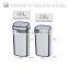 8 10 13 Gallon Infrared Touchless Dustbin Stainless Steel Waste bin trash can 13 gallon with lid black SD-007