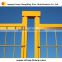 Powder Coated welded temporary fence for Canada with yellow colour (ISO:2008,direct manufactory )