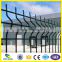 Welded wire mesh panel and peach shaped post fence manufacture
