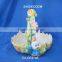hand painted ceramic egg holder baskets for Easter day