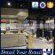 promotion wooden slatwall durable hardware shop counter design
