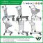 2015 New 4 wheels 201 or 304 stainless steel airport shopping cart without brake (YB-AT03)