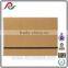 Natural Kraft paper file folder with flap