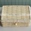 Natural bamboo storage basket with lid 2016