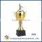 Plastic Base Silver Ball Sport Competition Awards 601 Gold Trophy
