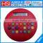 Colorful hamburger round calculator , M&M calculator