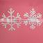 Hot sale resin crafts,resin snowflake for Christmas home decorative 2016