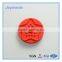 Silicone stamp cake tool with wooden handle