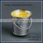 traval favor metal bucket with thick wick out door citronella candles