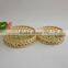 Hand made bamboo fruit holding basket
