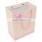 Sweet Light Color Paper Bag With Logo Print
