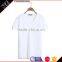 China factory OEM high quality short sleeve asymmetrical blank linen t shirts for women