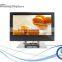 15 lcd display steel lcd advertising monitor with ir body sensor & usb port for commercial advertisment