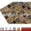Imark Random Mix Color Backsplash Tile Crackle Glazed Ceramic Tile Mosaic Pattern For Shower Tile