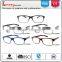 Noble vintage square frame gradient color cheap OEM reading glasses for men