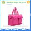 High-capacity polyester handy tote shoulder mommy bag