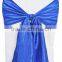 low price superb quality gold taffeta chair sashes