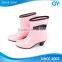 Factory best price all color available popular decorative rain boots