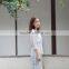 Chinese wind restoring ancient ways is pure color shirt