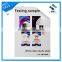 White plastic sheet for laser print