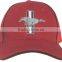 Contrasting piping custom baseball cap and hat