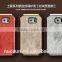 Luxuly Accessories Anti-slip&abrasion Soft TPU Hard PC Electroplating cell phone case for Galaxy note5