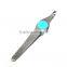 Stainless steel slanted tweezer for eyebrow