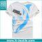 custom slogen print slim fit plain cotton neck crew t-shirt for wholesale