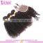 8A grade top quality kinky curly real mink brazilian hair virgin hair bundles with lace closure