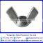 DIN 315 carbon steel zinc plated wing nut Grade 4.8