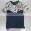 Latest printed round neck custom design high quality man's short T shirt