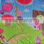 Custom print crib bedding set