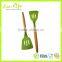 2016 Hot Set of 7 Silicone Tips Cooking Utensil Set with Bamboo Handle, Kitchen Tools, Kitchenware