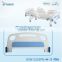 Two functions manual adjustable side rail queen size hospital patient bed