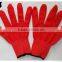 BSSAFETY Cheap nylon knitted safety gloves, zebra gloves for garden work use