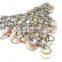Fashion Lady Shoe Decoration Shell Metal Shoe Chains
