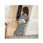 New fashion mermaid women striped dress loose cotton girl dress with pocket