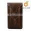 universal mobile phone case, leather pouch with key ring, high quality PU small bag for cellphone