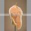 High quality fashion top grade pink turkey fur vest