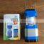 Wholesale Hot Sell Usb Solar Rechargeable Extension Type Plastic Camping Lantern With Battery