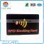 Free sample pvc credit card rfid blocking card