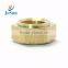 Customized brass hex nut,cnc brass nut