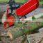 Smart Log Steel Sawhorse With Chainsaw Holder